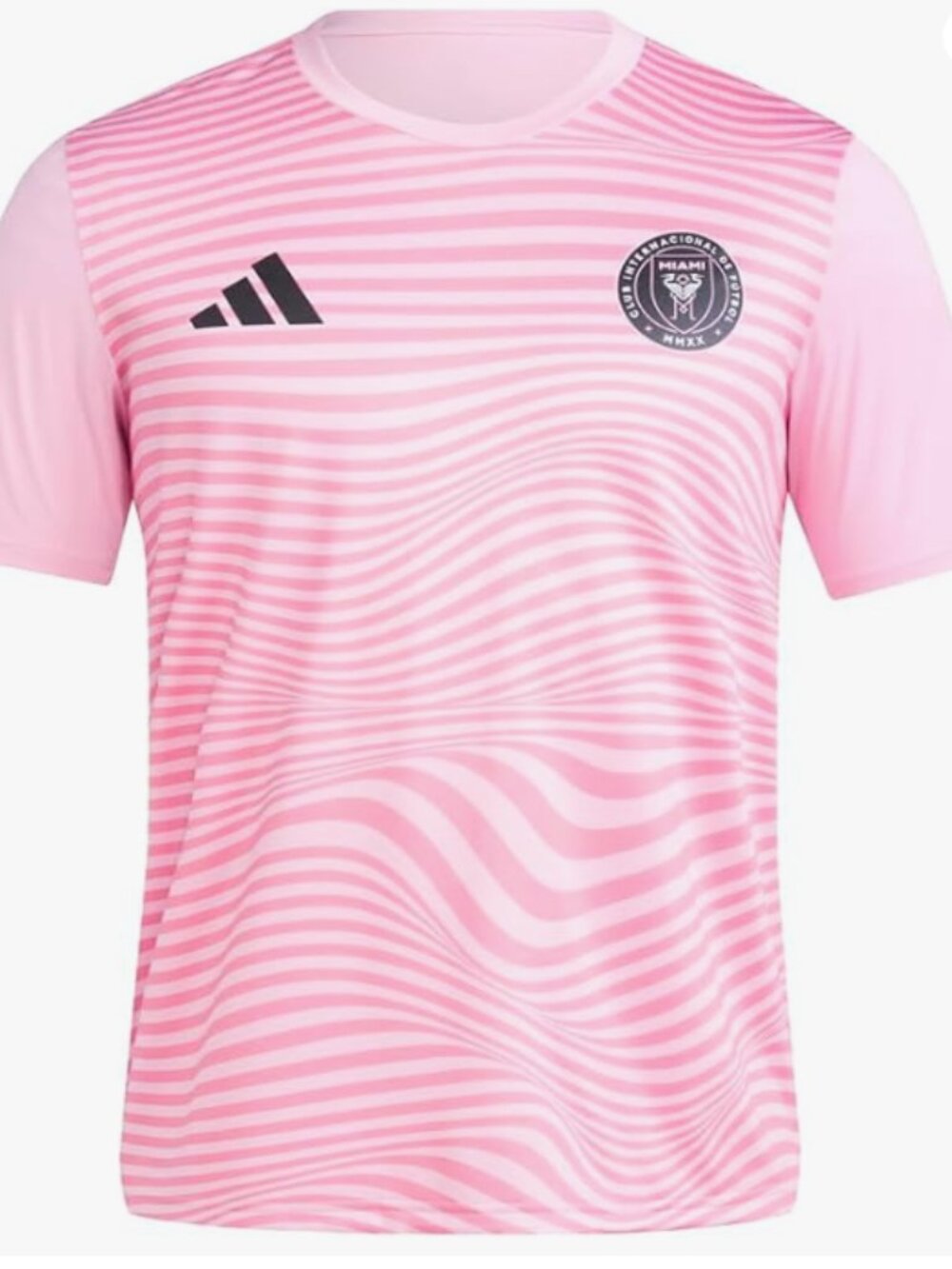 Adidas | Inter Miami Performance Shirt | MLS Messi CF #10 | Wavy True Pink 2XL